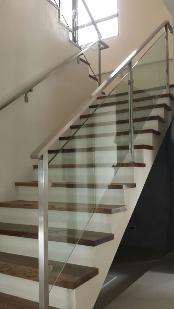 Glass Stainless Railing Cavitetrail, Glass Railings Philippines